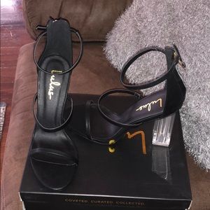 Black heels